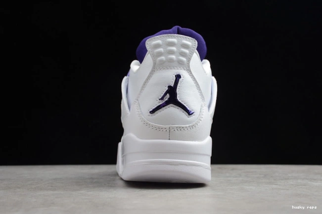 Rep Husky Air 4 CT8527-115 Purple Jordan Court 0825